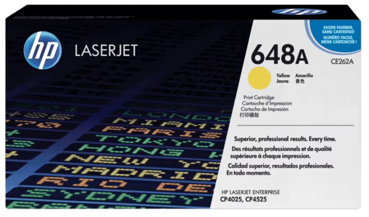 Toner HP 648a Amarillo 1
