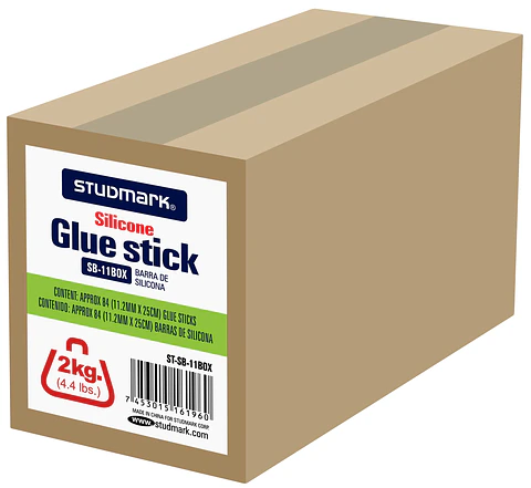 Caja de 4.4 lbs de barra de silicona 11.2mm x 25cm Studmark