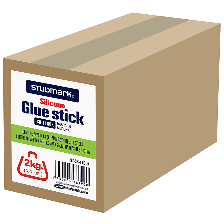 Caja de 4.4 lbs de barra de silicona 11.2mm x 25cm Studmark 1