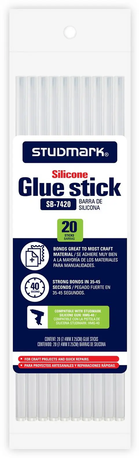 Barras de silicona 7.4mm x 25cm Studmark