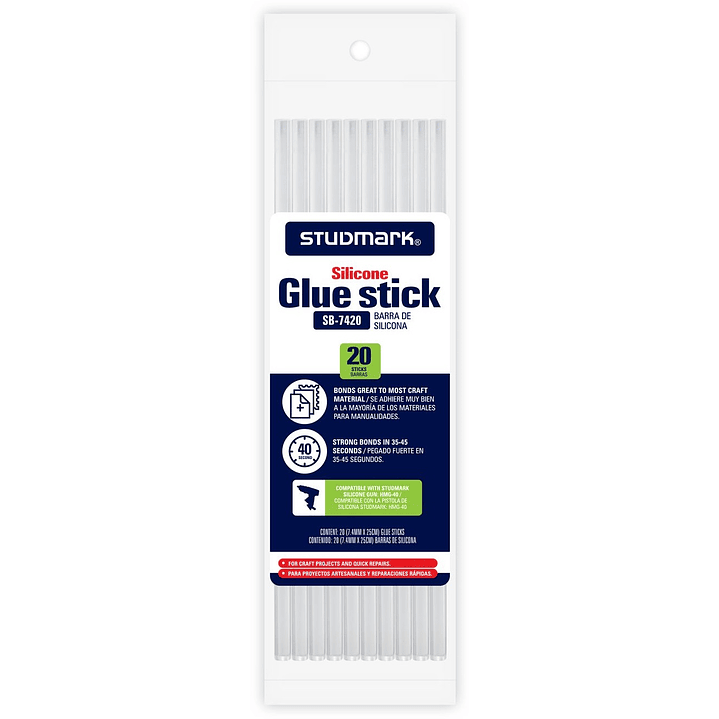 Barras de silicona 7.4mm x 25cm Studmark 2