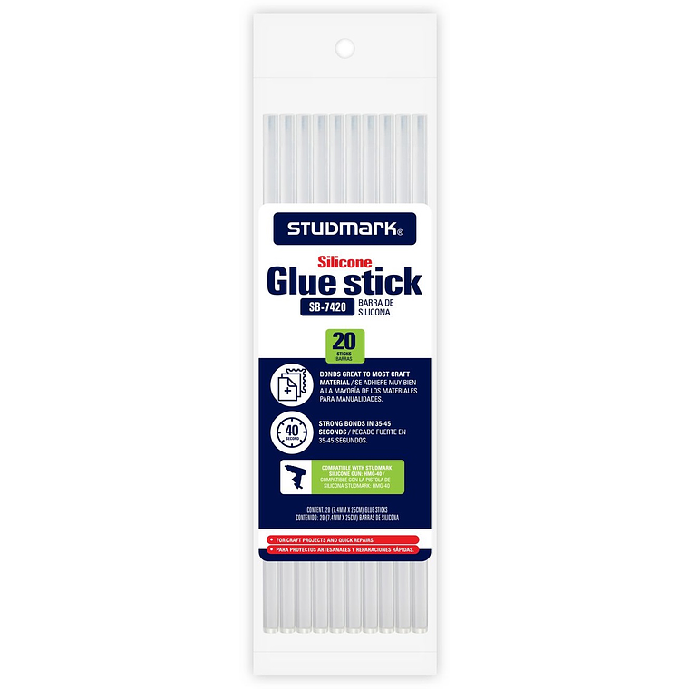 Barras de silicona 7.4mm x 25cm Studmark 2