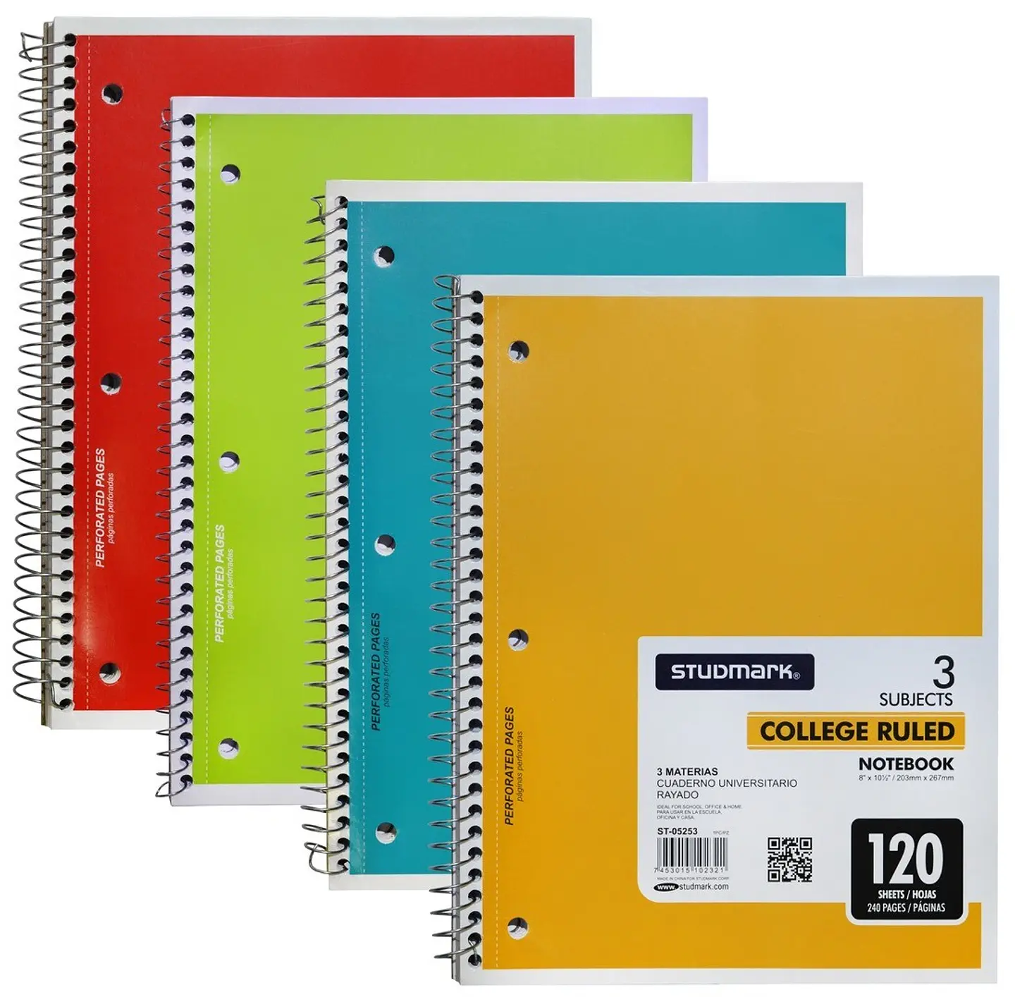 Cuaderno Universitario rayado Studmark 4