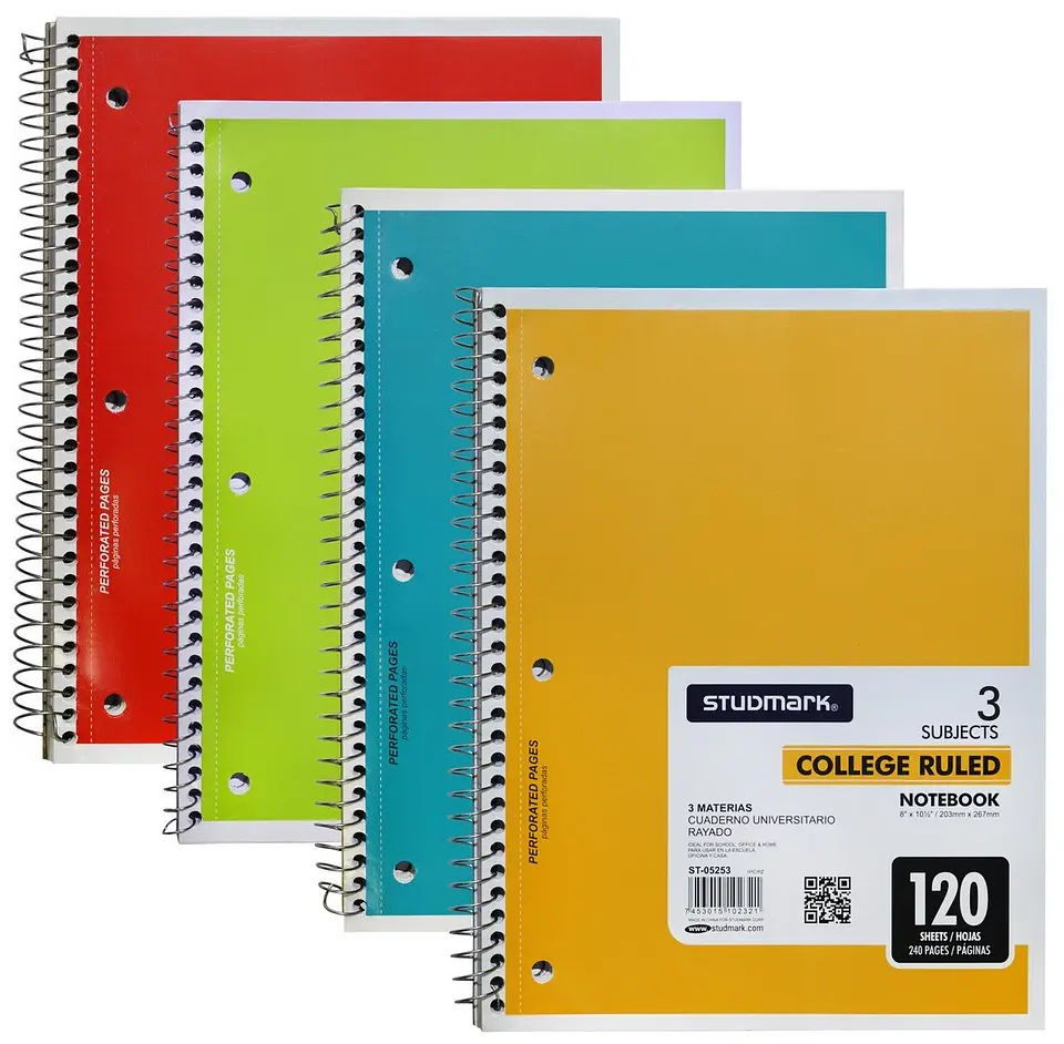 Cuaderno Universitario rayado Studmark 4