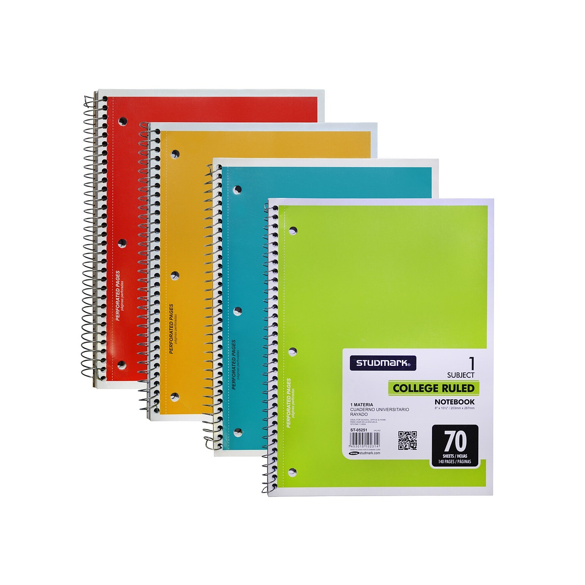 Cuaderno Universitario rayado Studmark 2