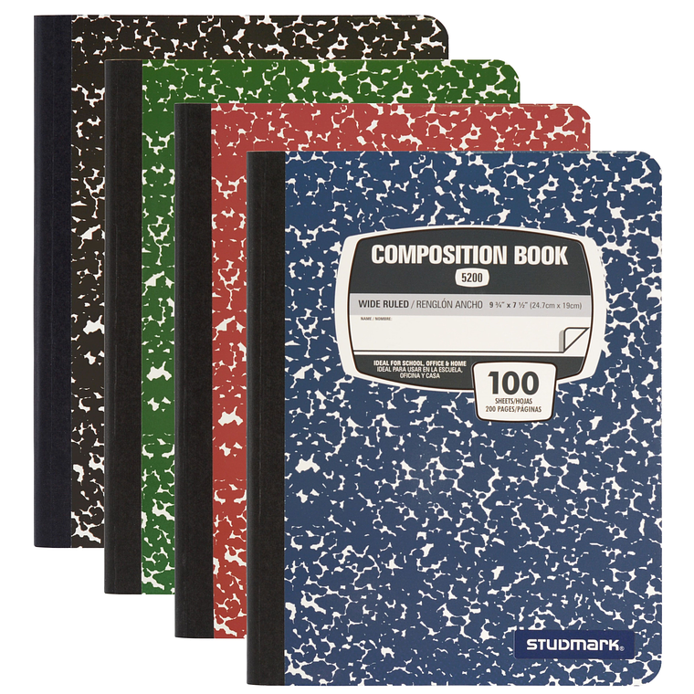 Cuadernos Studmark, Cosido, Marmoleado, 200 páginas 1