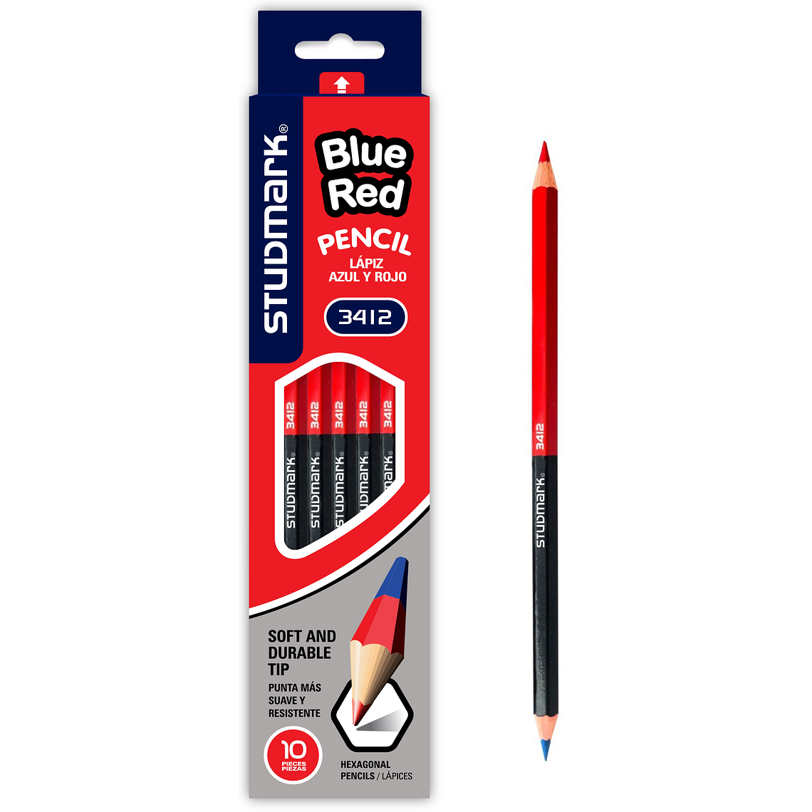 Lápiz bicolor Studmark ST-03412 1