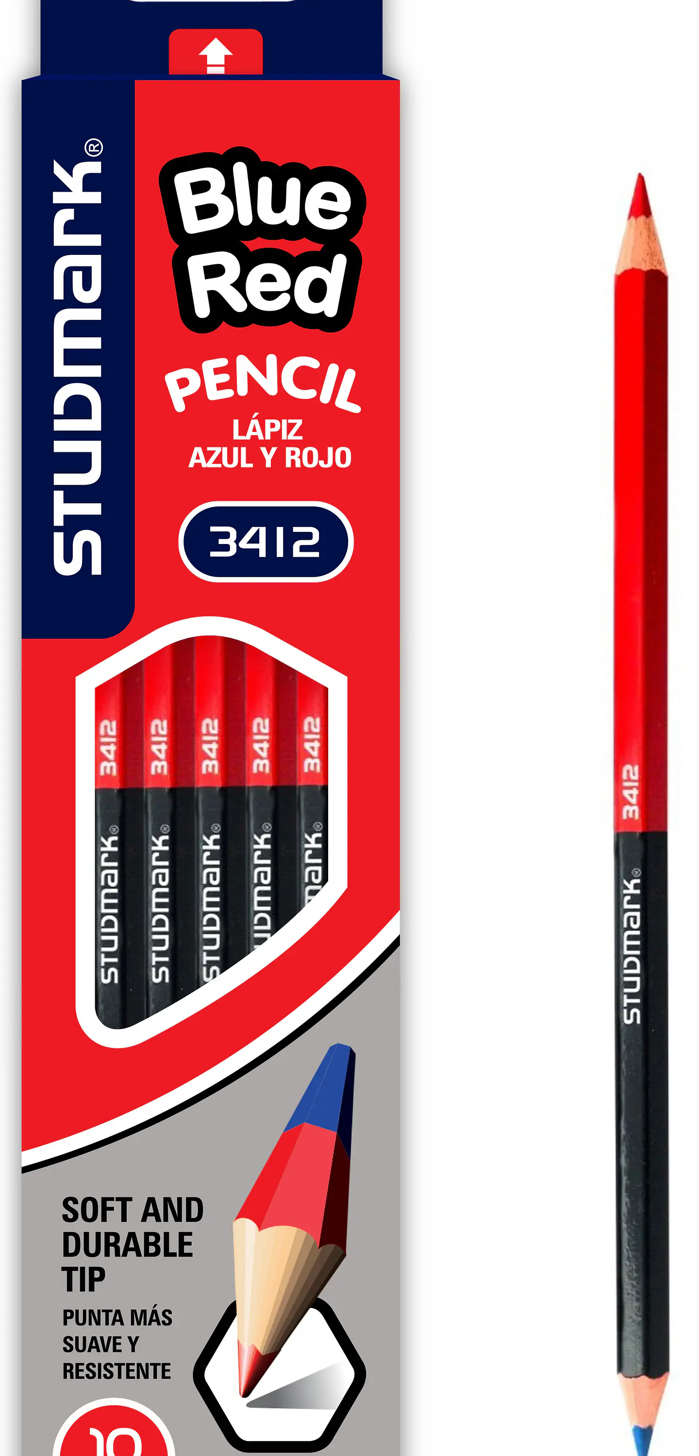 Lápiz bicolor Studmark ST-03412 1