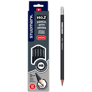 Lápiz Gris HB Studmark ST-03434