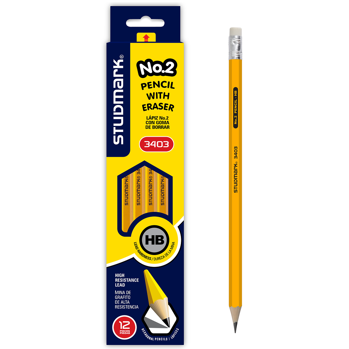 Lápiz Studmark HB ST-03403 1