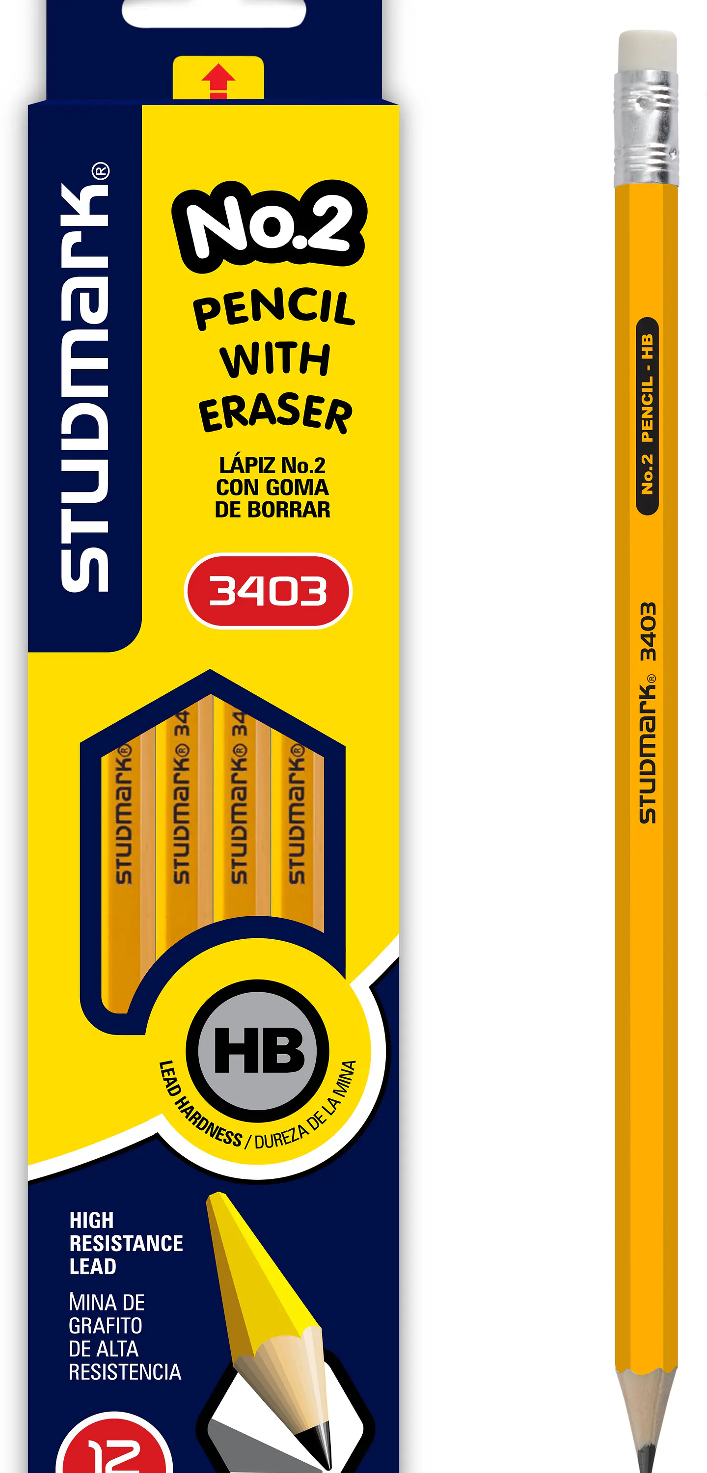 Lápiz Studmark HB ST-03403 1