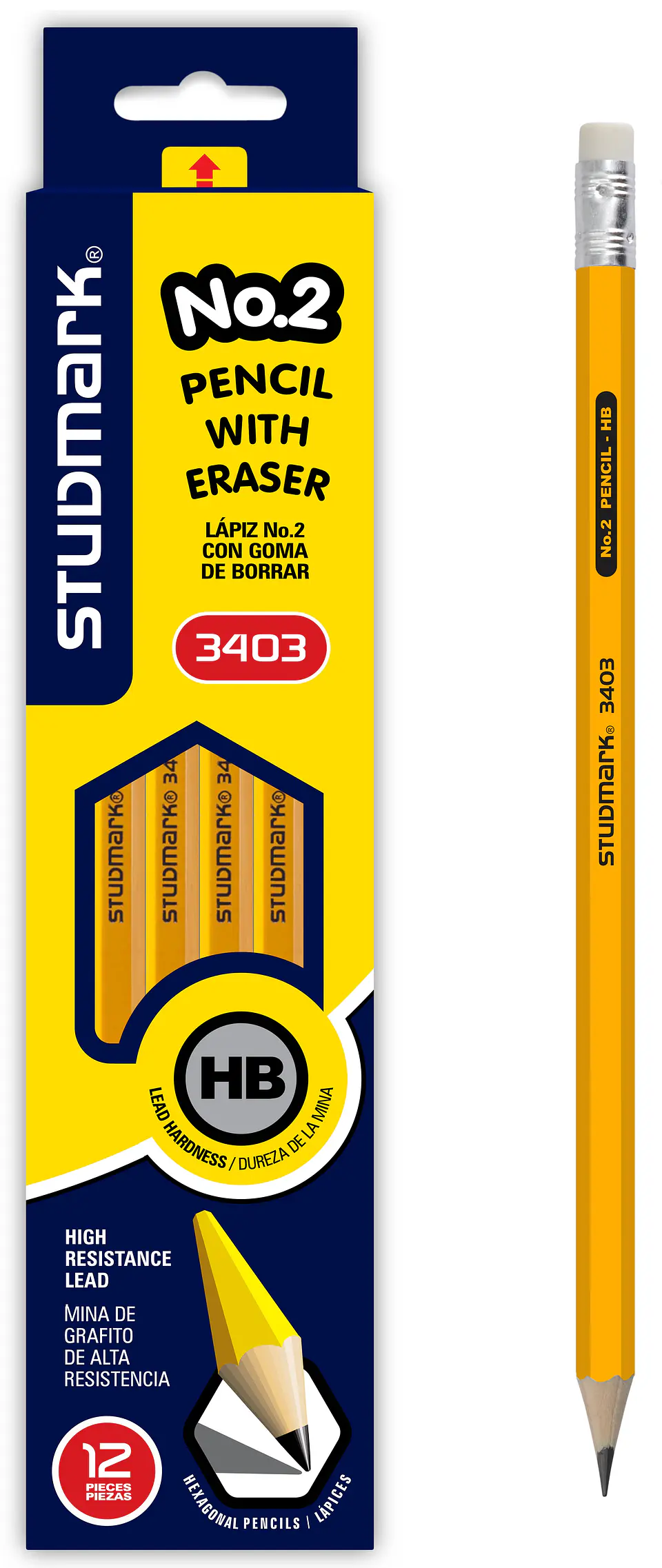 Lápiz Studmark HB ST-03403 1