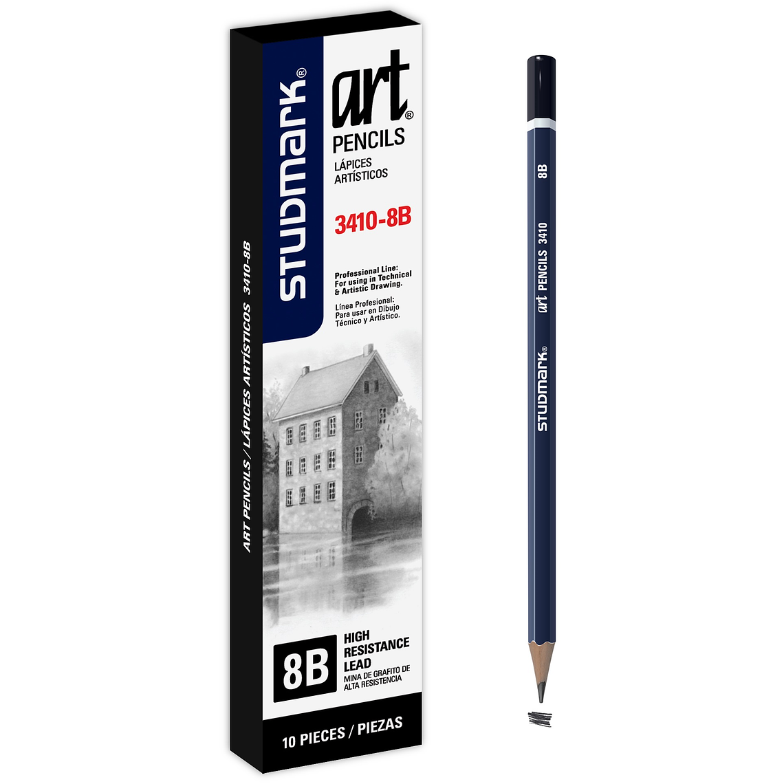 Lápices Artísticos Studmark 8