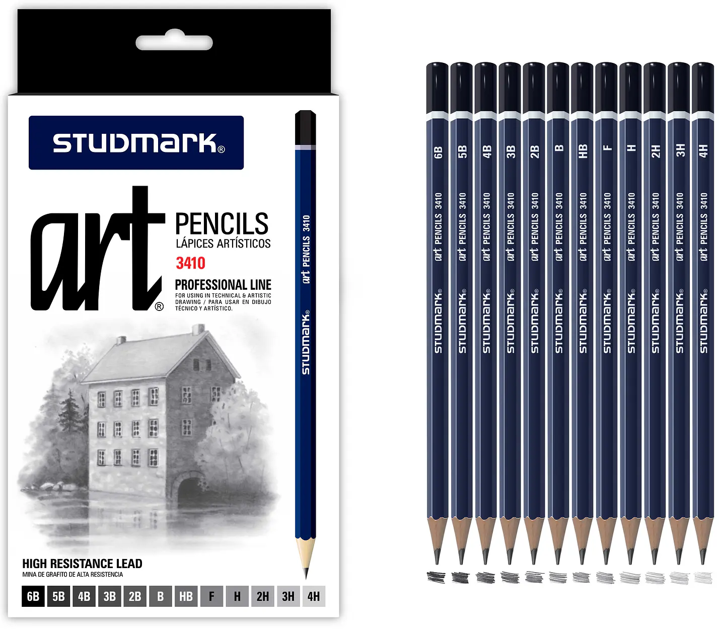 Lápices Artísticos Studmark 11