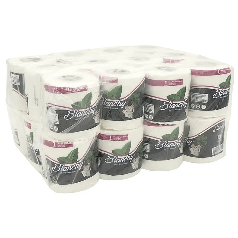 Papel Higiénico Rollito 24 Rollos x 200 Hojas (2pliegos) 2