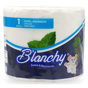 Papel Higiénico Rollito 24 Rollos x 300 Hojas (2pliegos)