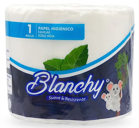 Papel Higiénico Rollito 24 Rollos x 300 Hojas (2pliegos)