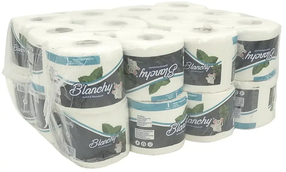 Papel Higiénico Rollito 24 Rollos x 300 Hojas (2pliegos) 2