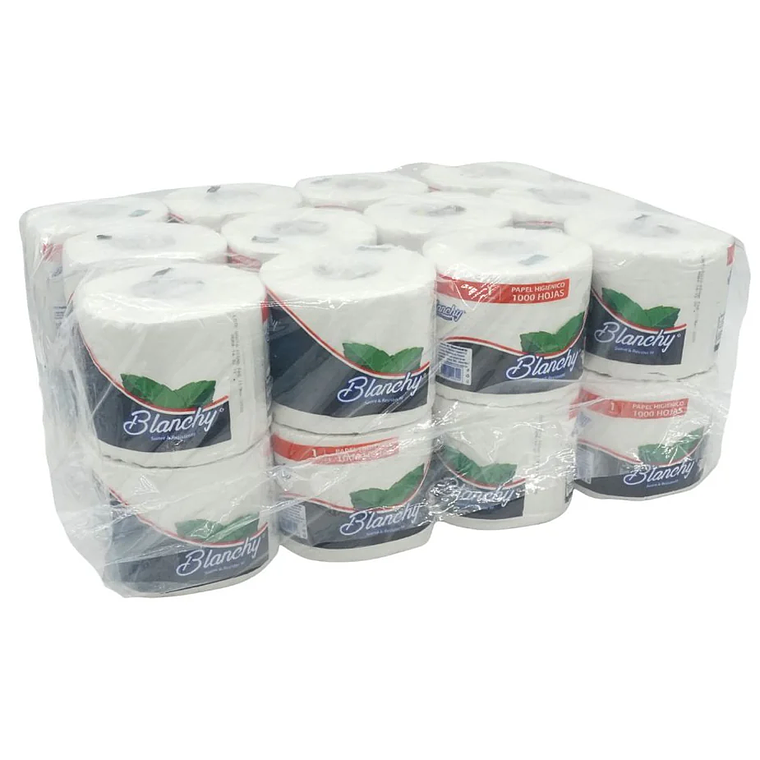 Papel Higiénico Rollito 24 Rollos x 1000 Hojas (1pliego) 2