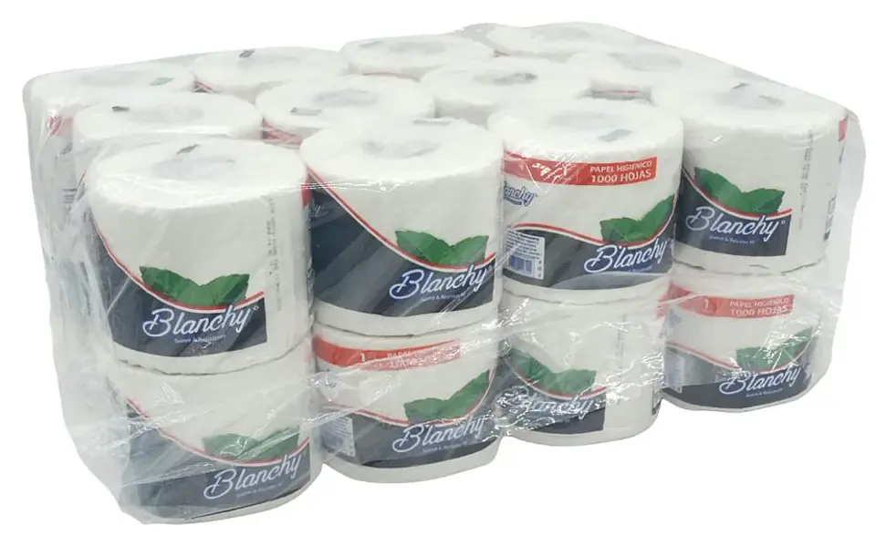 Papel Higiénico Rollito 24 Rollos x 1000 Hojas (1pliego) 2