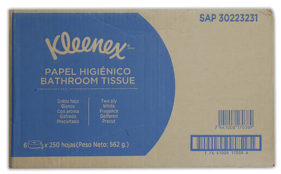  Papel Higiénico Kleenex Jumbo 6 Rollos x 250mt (2pliegos) 1