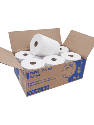 Papel Toalla 6 Rollos x 200mts