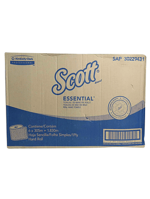 Papel Toalla 6 Rollos x 304mt (1pliego)