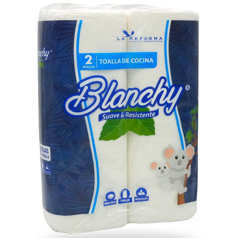  Papel Toalla De Cocina 24 Rollos x 80 Hojas (2pliegos) 1