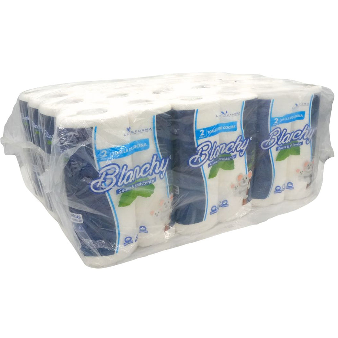  Papel Toalla De Cocina 24 Rollos x 80 Hojas (2pliegos) 2