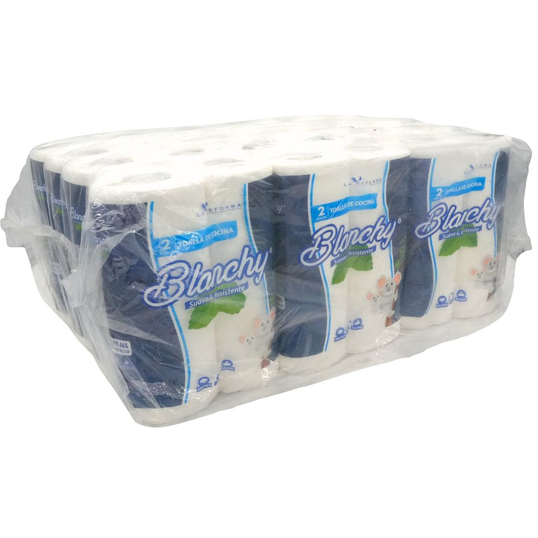  Papel Toalla De Cocina 24 Rollos x 80 Hojas (2pliegos) 2