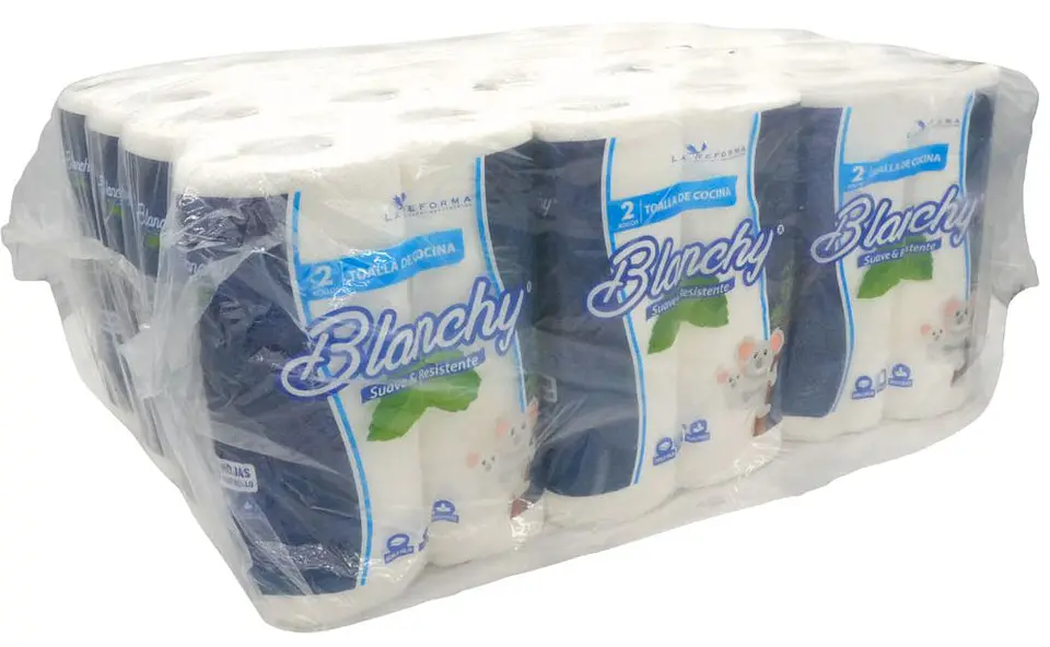  Papel Toalla De Cocina 24 Rollos x 80 Hojas (2pliegos) 2