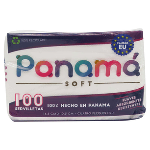 Servilleta Lunch (24x100) 2400 unidades 16.5 x 10.5cm (1pliego)