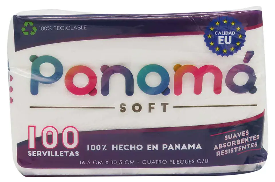Servilleta Lunch (24x100) 2400 unidades 16.5 x 10.5cm (1pliego) 1