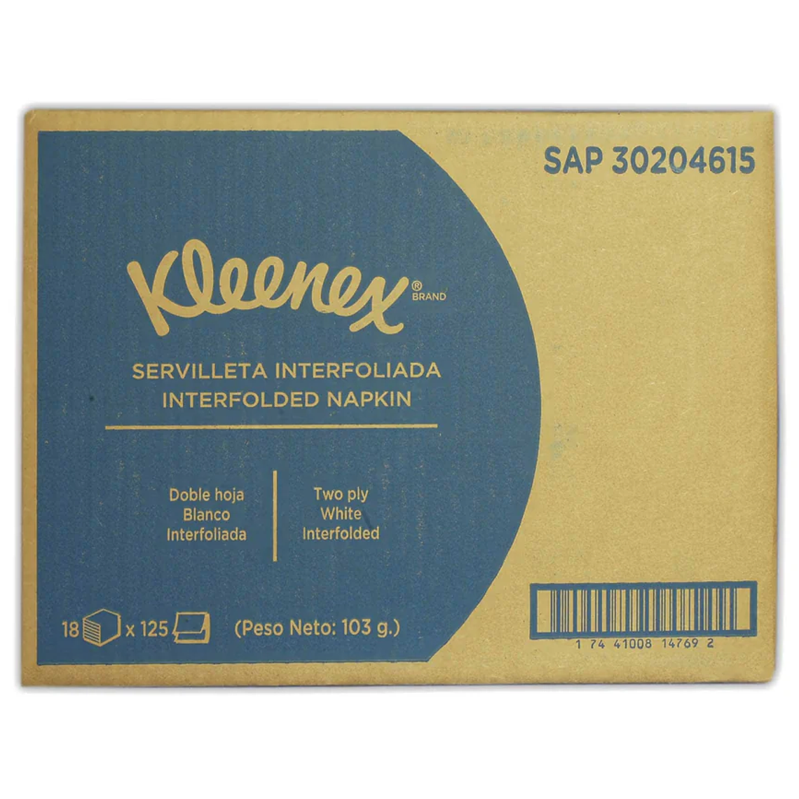 Servilleta Pop Up de Dispensador (18x125) 2250 unidades (2pliegos) 1