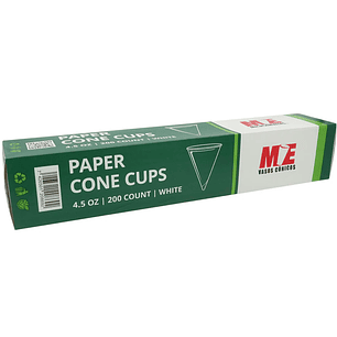 Vaso Cónico de Papel x 200 unidades