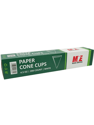Vaso Cónico de Papel x 200 unidades