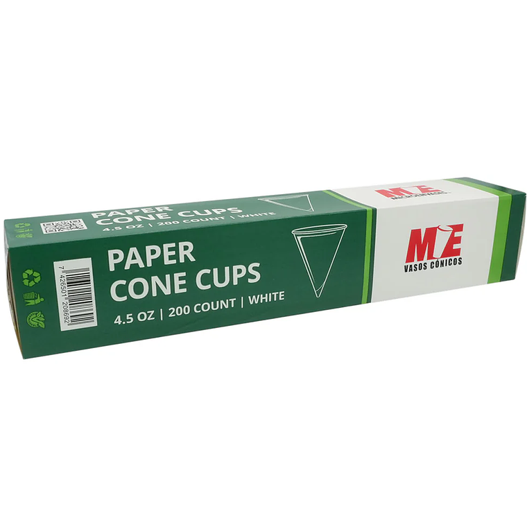 Vaso Cónico de Papel x 200 unidades 1