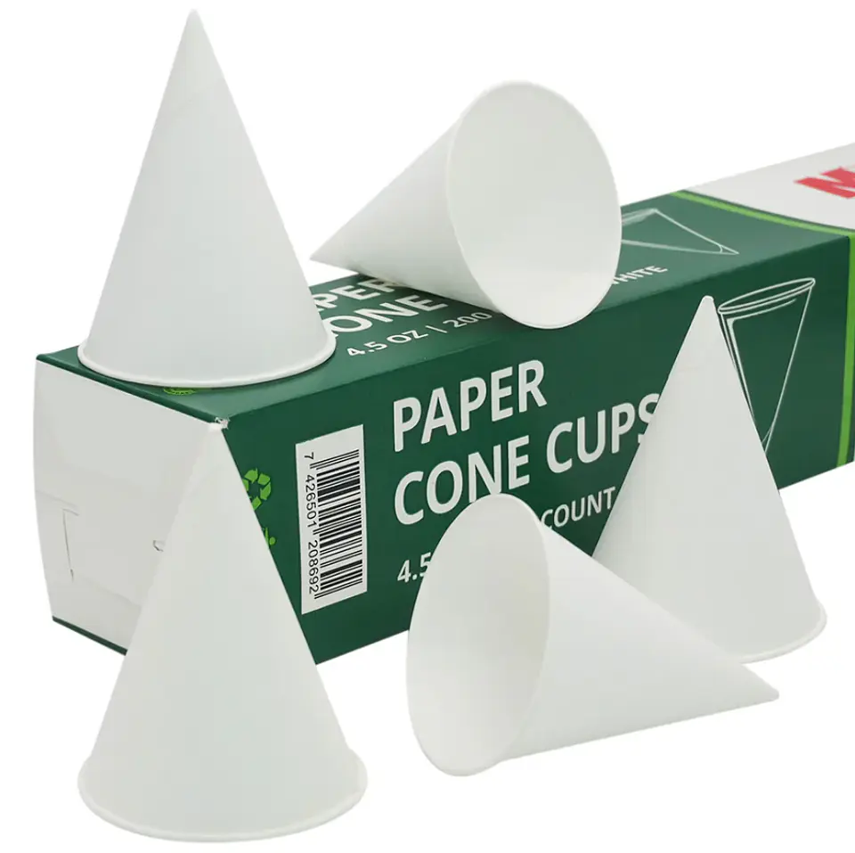 Vaso Cónico de Papel x 200 unidades 2