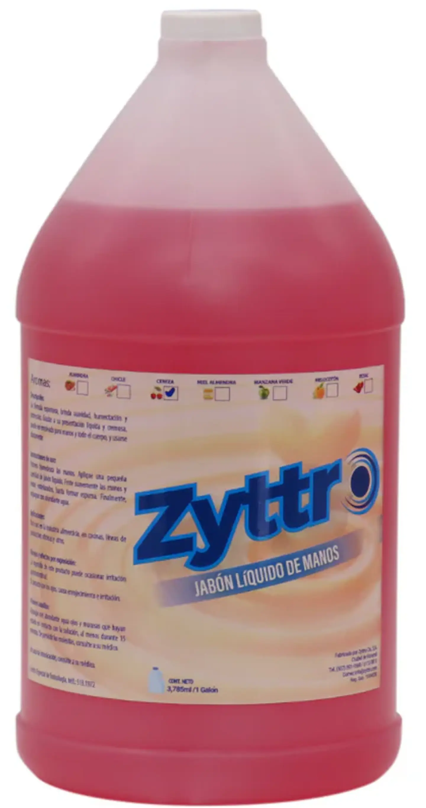 Jabón Antibacterial Zyttro 1 Galón 3