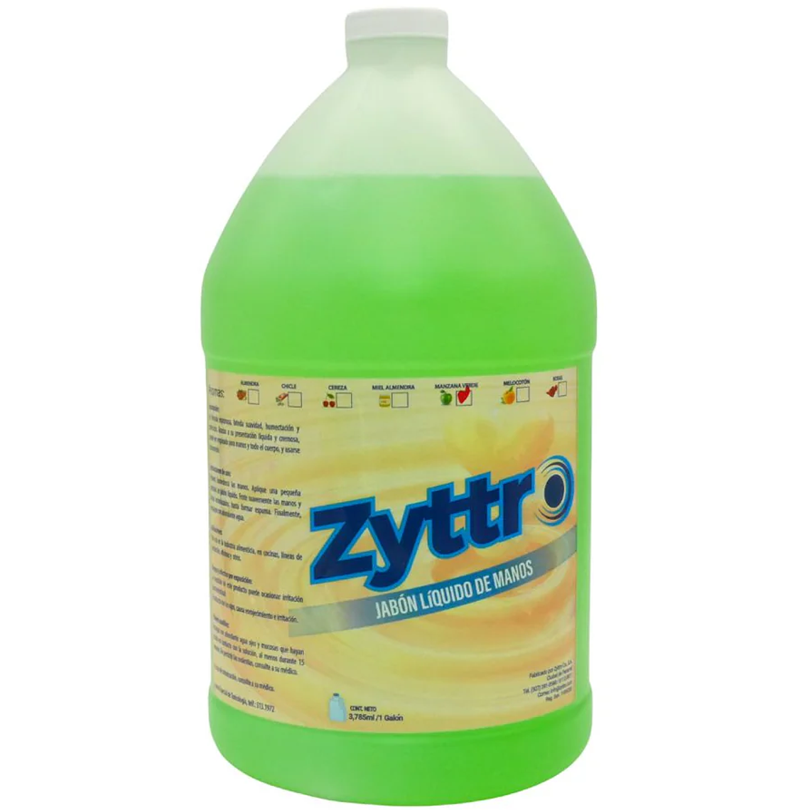 Jabón Antibacterial Zyttro 1 Galón 4