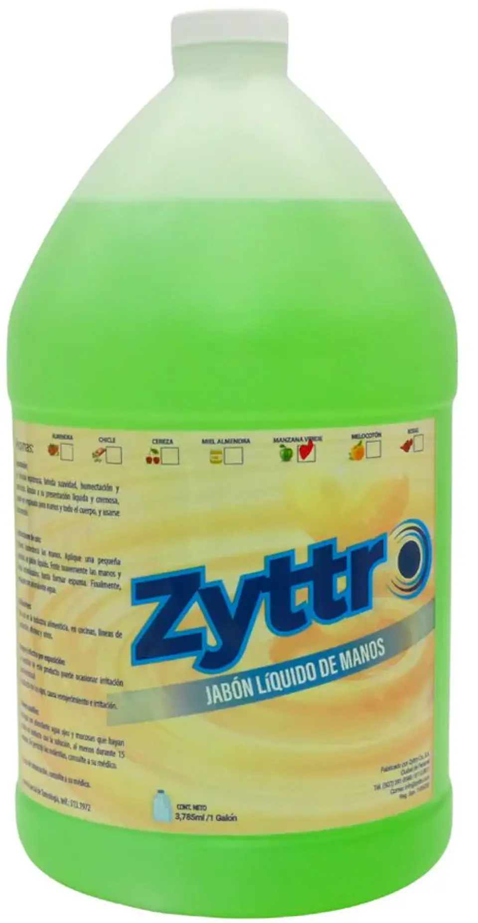 Jabón Antibacterial Zyttro 1 Galón 4