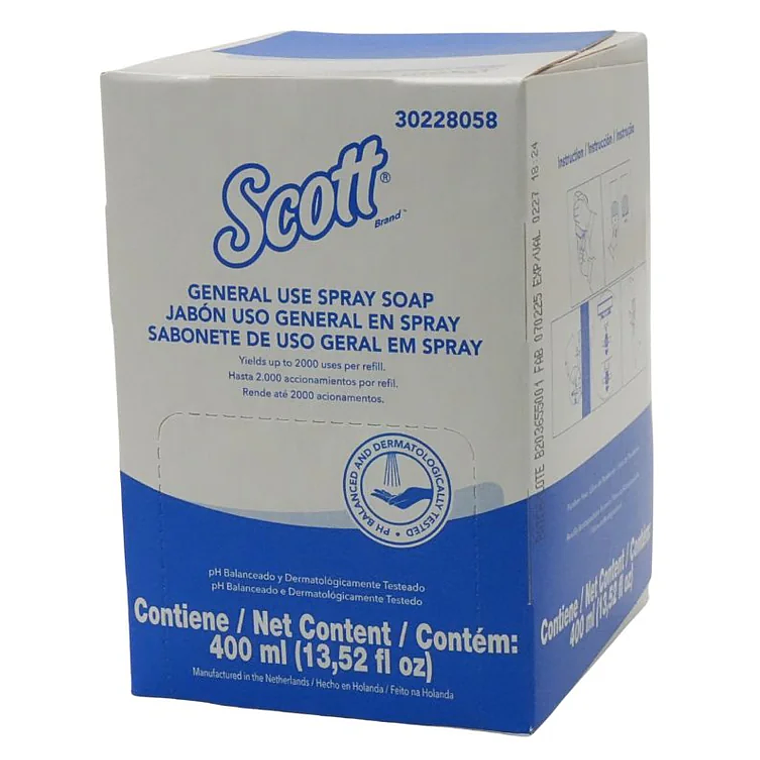Jabón de manos Spray 400ml 1