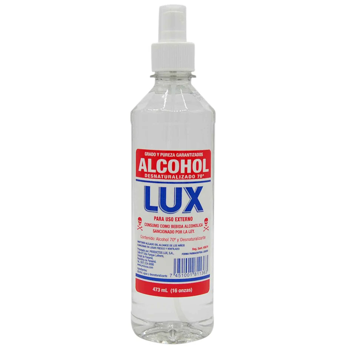 Alcohol Desnaturalizado 70% con Rociador 1