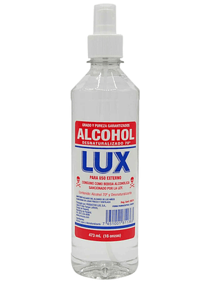 Alcohol Desnaturalizado 70% con Rociador