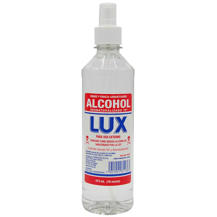 Alcohol Desnaturalizado 70% con Rociador 1
