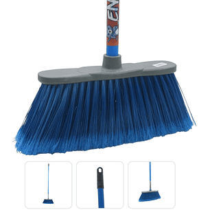 Escoba Brillante Super Azul