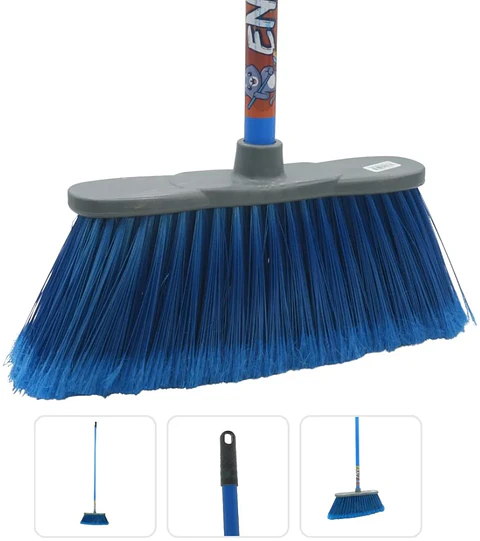 Escoba Brillante Super Azul