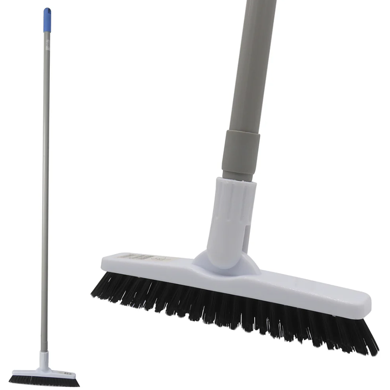 Cepillo Para Lavar Azulejos y Juntas con Poste Metálico 1