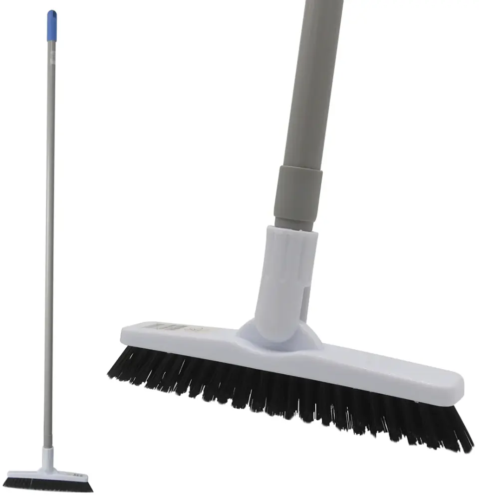 Cepillo Para Lavar Azulejos y Juntas con Poste Metálico 1