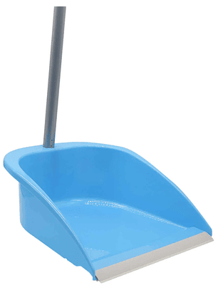 Recogedor para Basura Plástico Mango Metálico Pintado